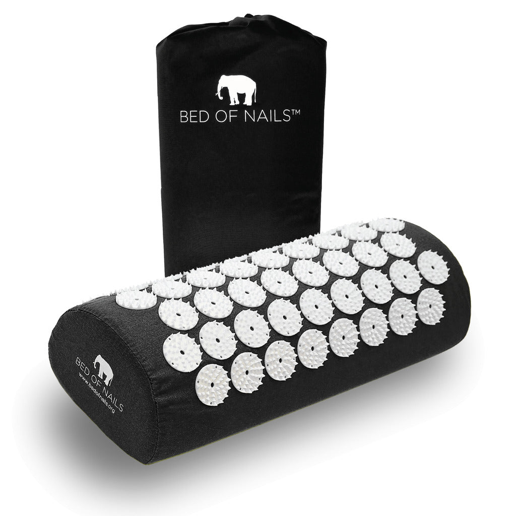 Bed of Nails Acupressure Pillow - Black