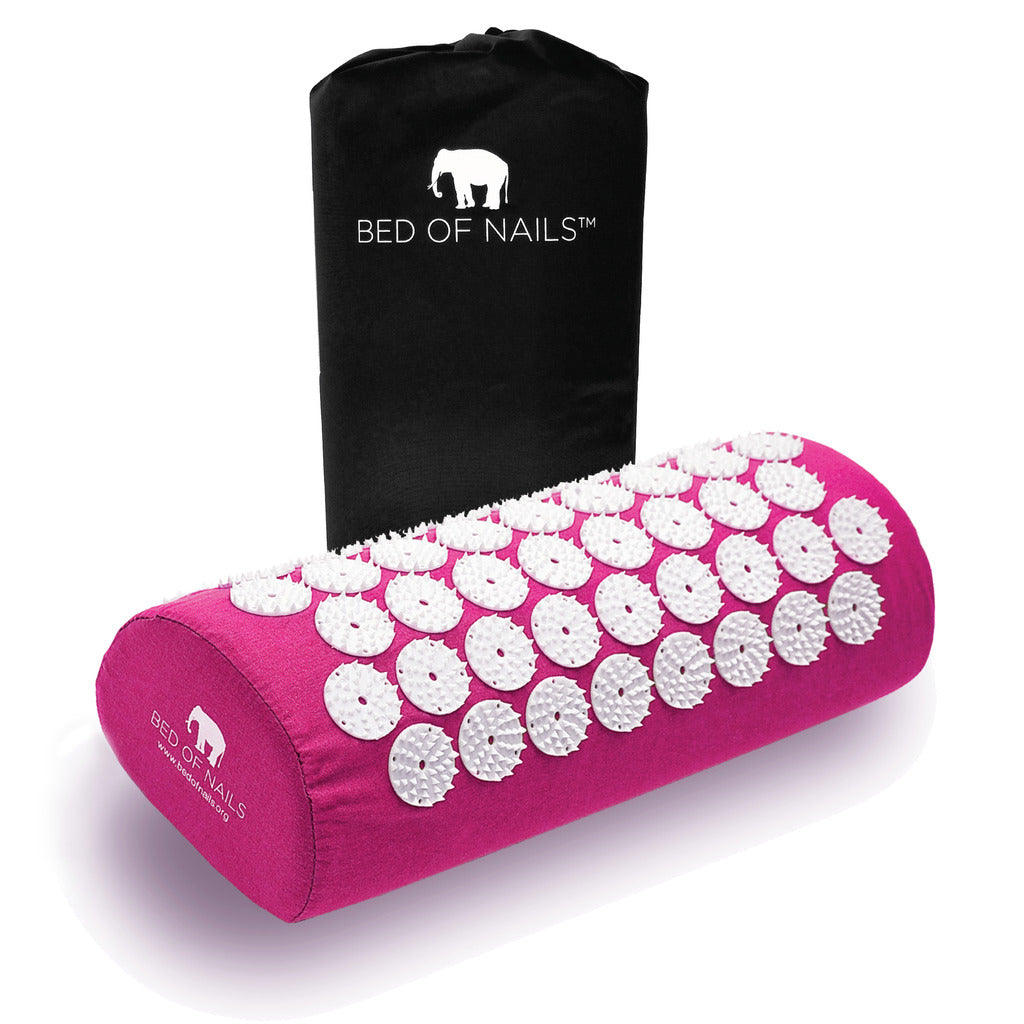 Bed of Nails Acupressure Pillow - Pink