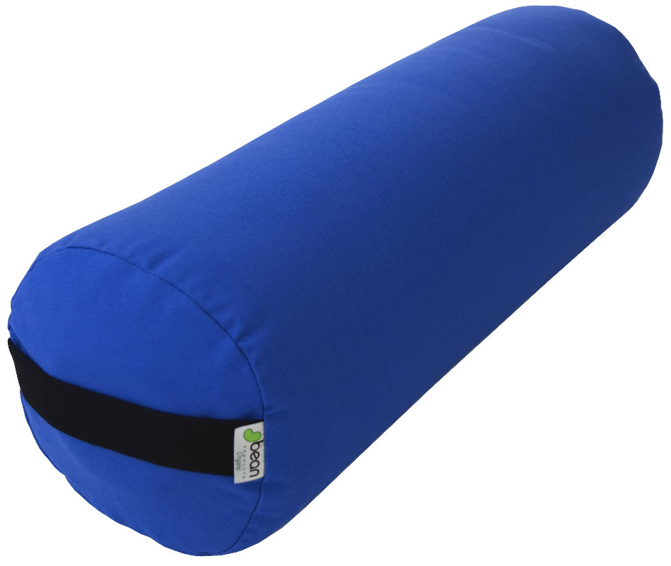 Cobalt Blue Organic Cotton Yoga Bolster