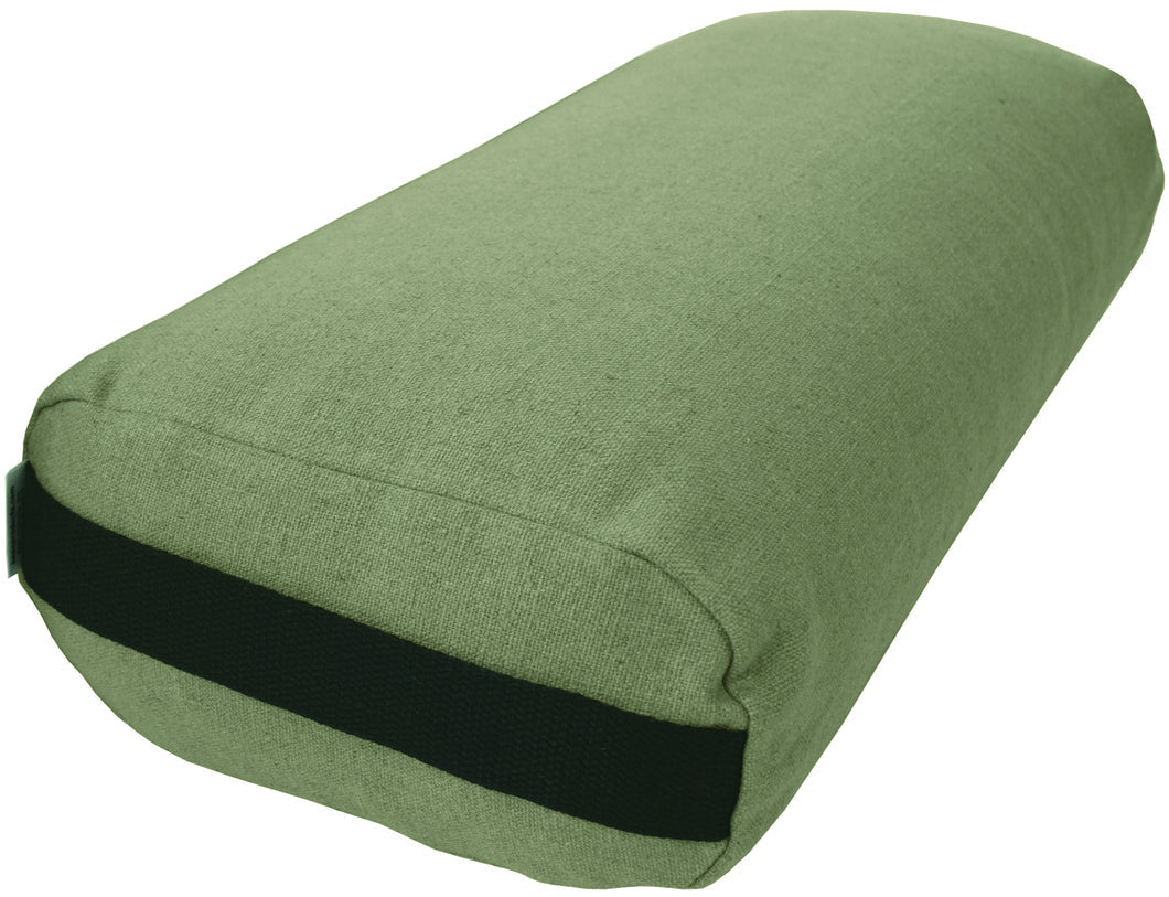 Hemp Yoga Bolster - Rectangle, Round, Pranayama Shapes