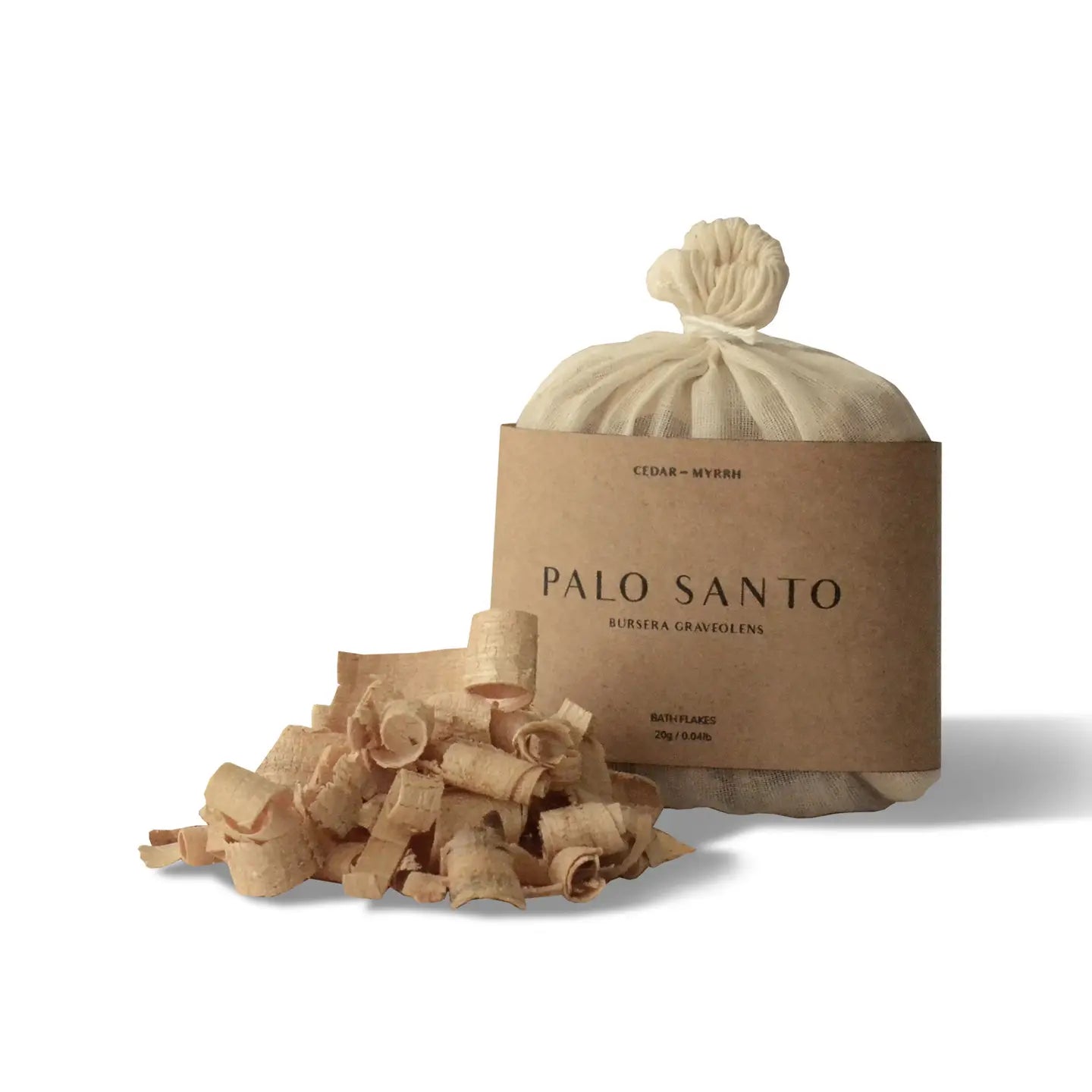 Cedar & Myrrh Palo Santo Bath Flakes