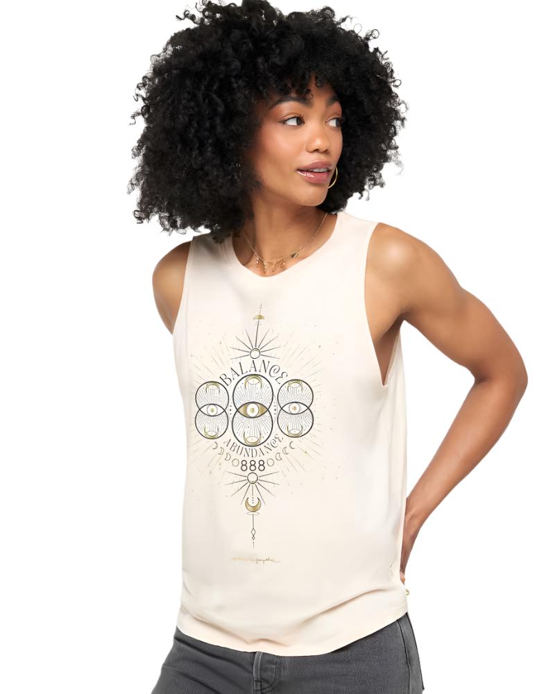 Spiritual Gangster 888 Balance Jade Muscle Tank