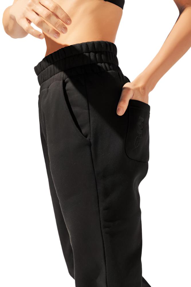 Womens black sweat pants