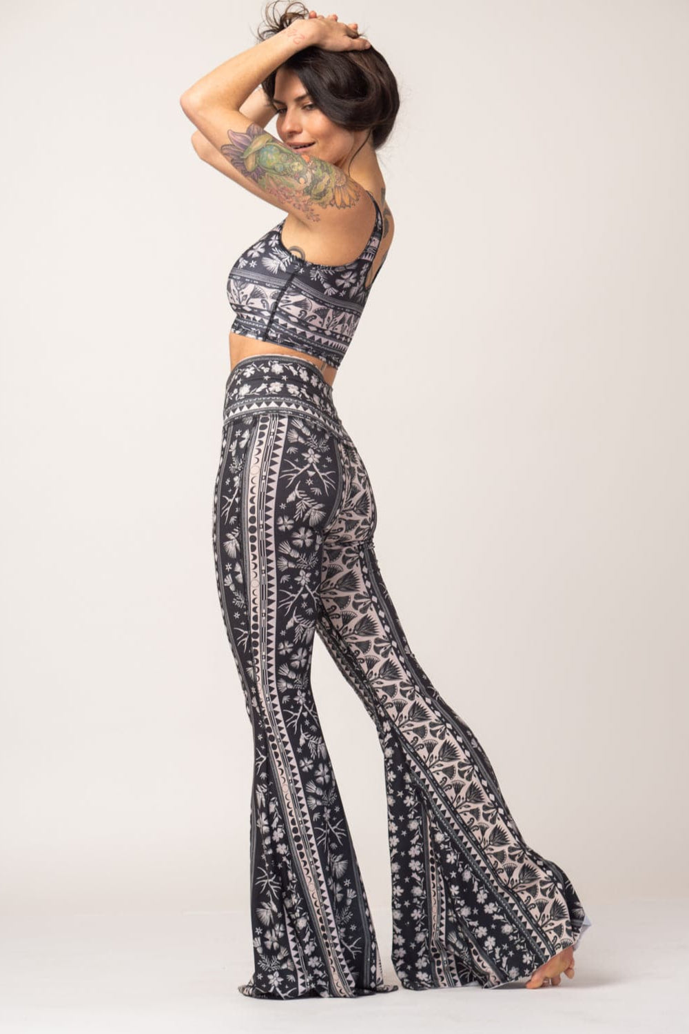 vintage style yoga pants