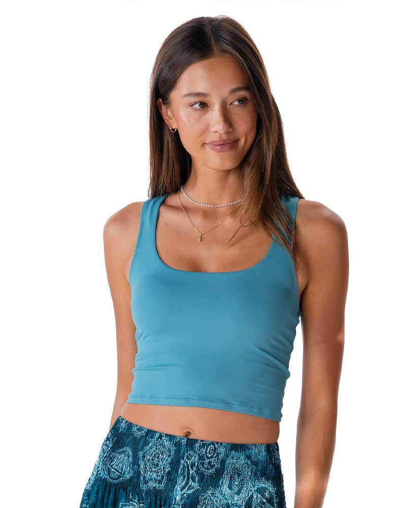 Lotus & Luna Aquamarine Vinyasa Tank