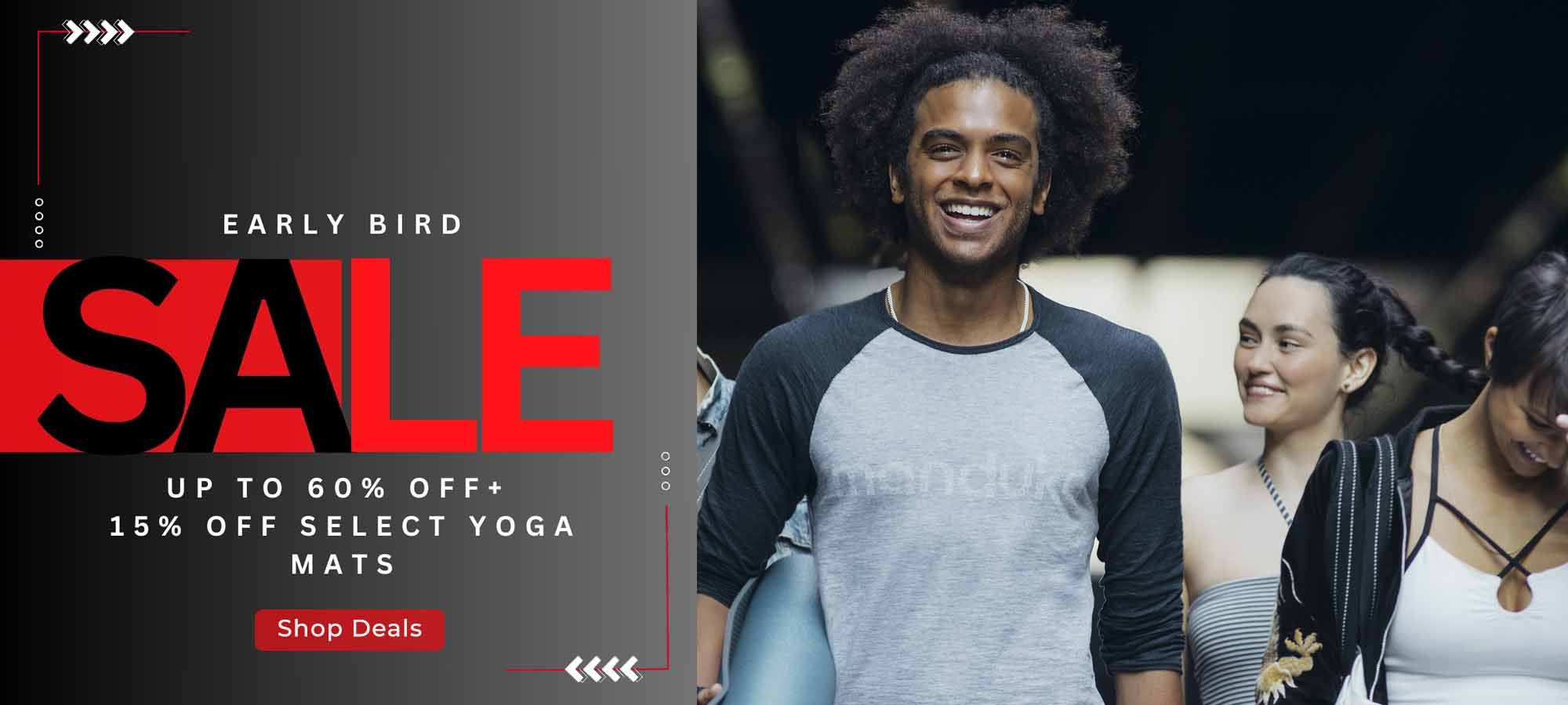 Early Bird Yoga Sale