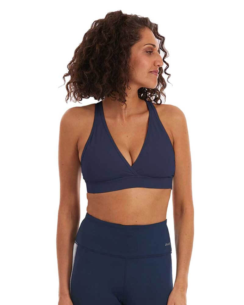 30% OFF on TWO DOTS Dual Support Padded Sports Bra for Gym Yoga