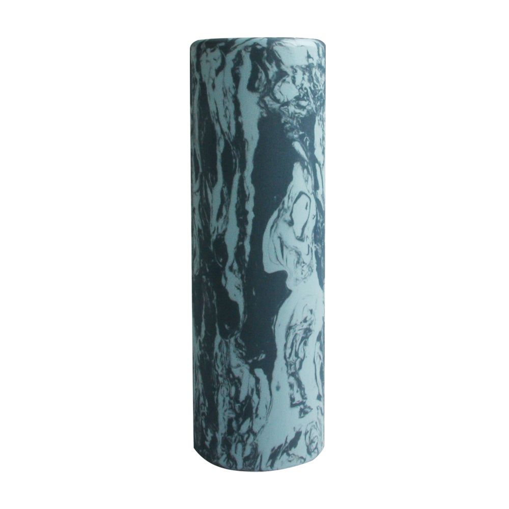 marbled blue foam roller