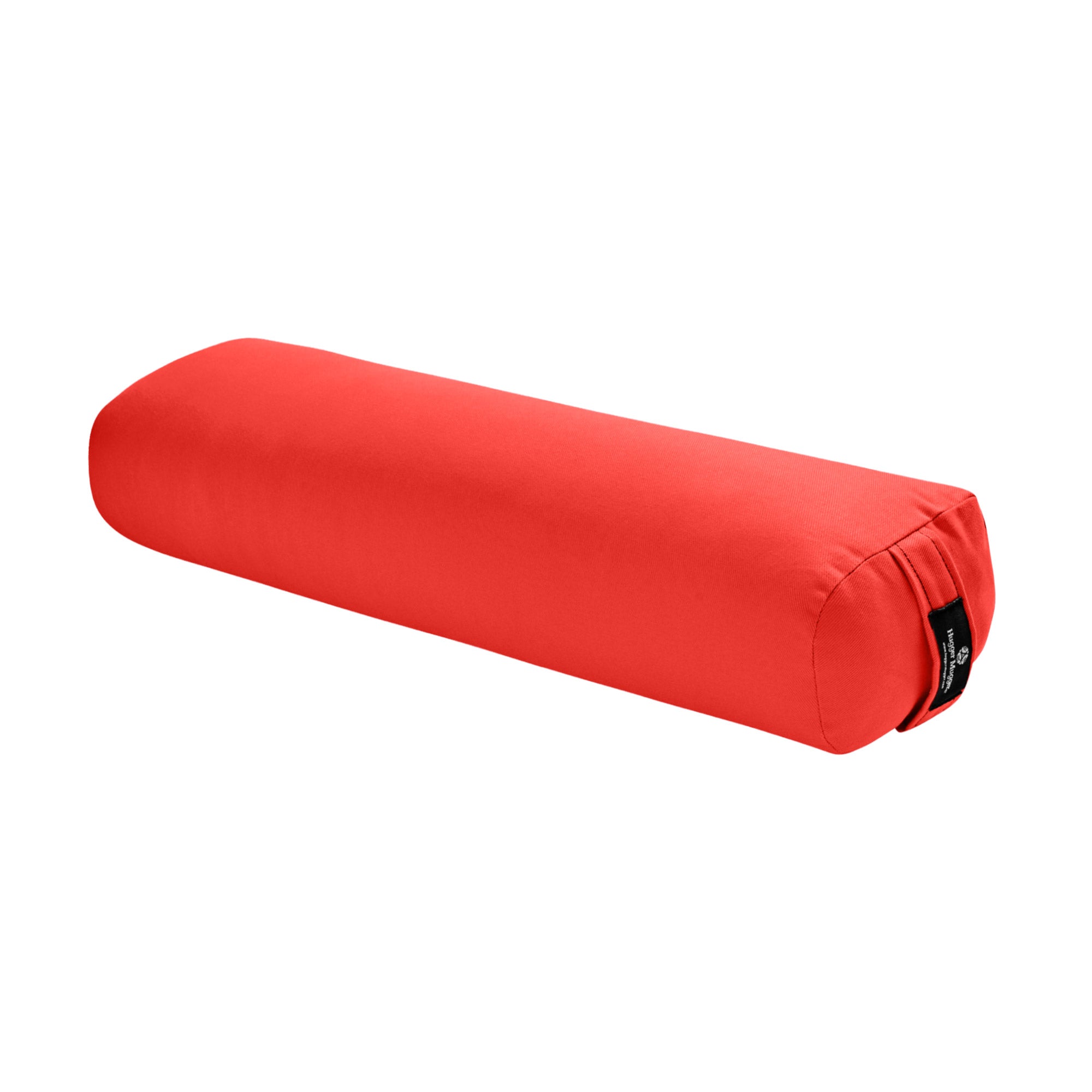 red yoga bolster