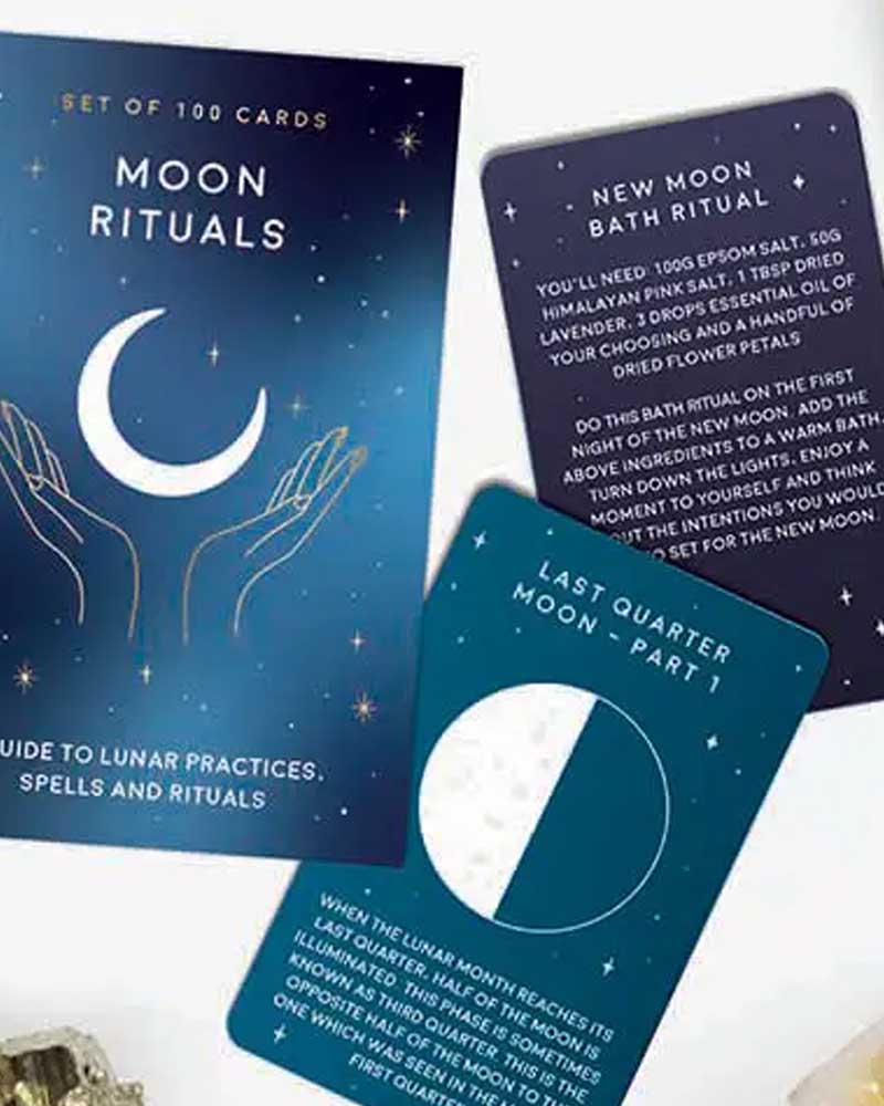 Gift Republic Moon Ritual Cards