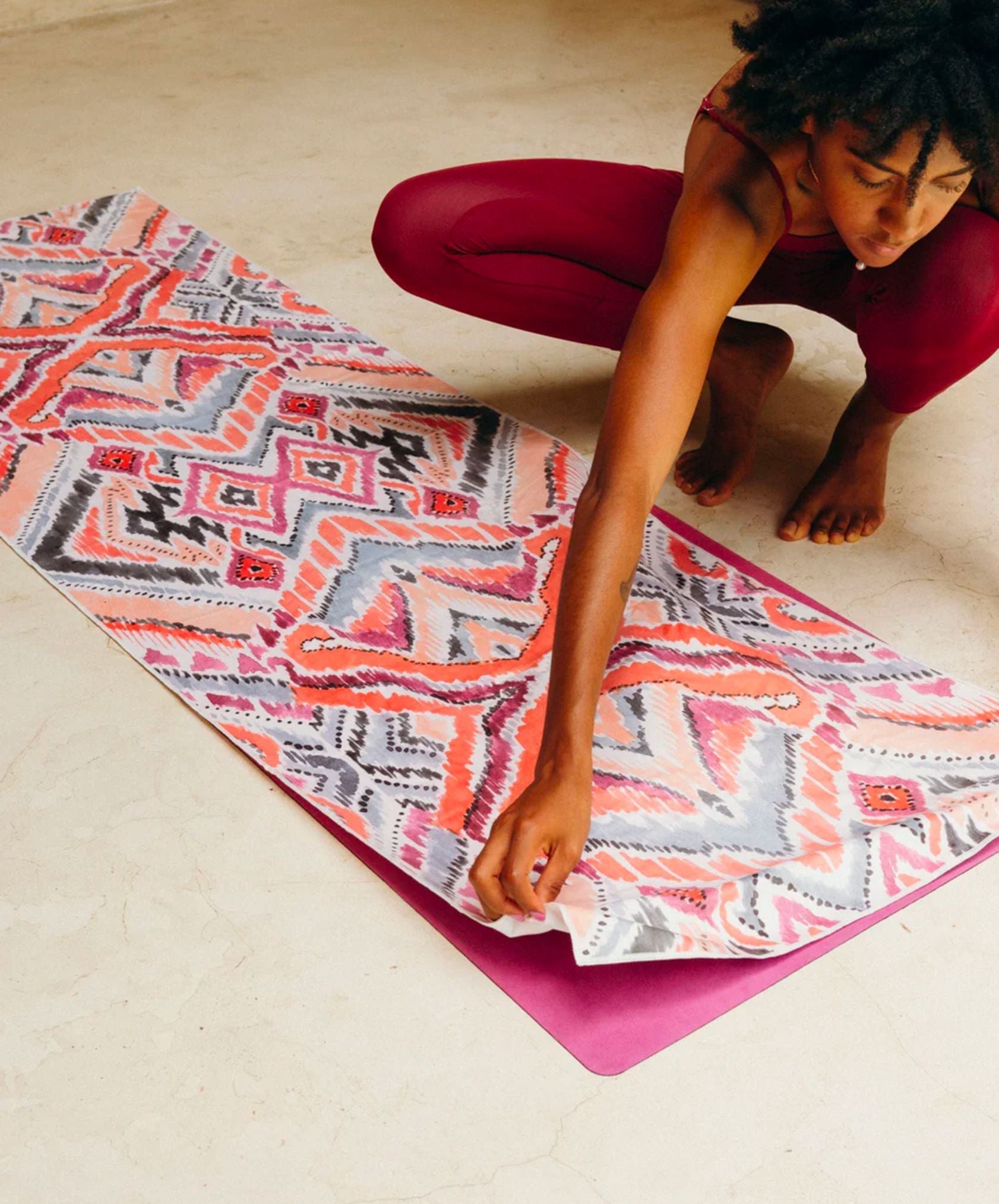 Yoga Mat Towel