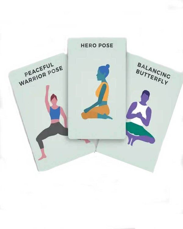 Gift Republic 100 Yoga Poses Cards - Mukha Yoga
