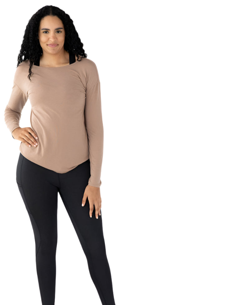 long-sleeve UPF 50 top