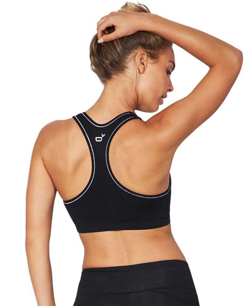 Boody Body EcoWear Women’s Racerback Sports Bra, Removable Padding, Medium  Support, Soft Breathable, Bamboo Viscose : : Clothing, Shoes 