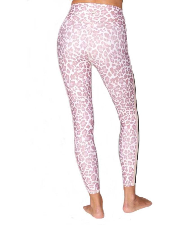 Spiritual Gangster Pink Desert Leopard Leggings